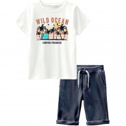 Preisvergleich für Oberteile: T-Shirt NMMVIGANO  dunkelblau Gr. 92 Jungen Kleinkinder