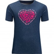 Preisvergleich für Oberteile: T-Shirt OCEAN T K  dunkelblau Gr. 176 Mädchen Kinder