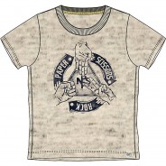 Preisvergleich für Oberteile: T-Shirt  offwhite Gr. 116 Jungen Kinder