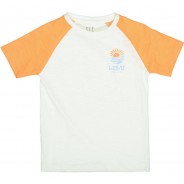 Preisvergleich für Oberteile: T-Shirt  offwhite Gr. 128/134 Jungen Kinder