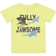 Preisvergleich für Oberteile: T-Shirt  orange Gr. 128/134 Jungen Kinder