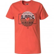 Preisvergleich für Oberteile: T-Shirt  orange Gr. 140 Jungen Kinder