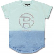 Preisvergleich für Oberteile: T-Shirt , Organic Cotton blau Gr. 164 Mädchen Kinder