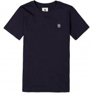 Preisvergleich für Oberteile: T-Shirt , Organic Cotton dunkelblau Gr. 128/134 Jungen Kinder