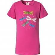 Preisvergleich für Oberteile: T-Shirt , Organic Cotton dunkelrosa Gr. 92 Mädchen Kleinkinder