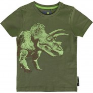 Preisvergleich für Oberteile: T-Shirt , Organic Cotton grün Gr. 98 Jungen Kleinkinder