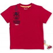 Preisvergleich für Oberteile: T-Shirt , Organic Cotton rot Gr. 128 Jungen Kinder