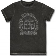 Preisvergleich für Oberteile: T-Shirt , Organic Cotton schwarz Gr. 176 Jungen Kinder