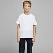 Preisvergleich für Oberteile: T-Shirt , Organic Cotton weiß Gr. 152 Jungen Kinder