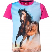 Preisvergleich für Oberteile: T-Shirt  pink Gr. 164 Mädchen Kinder