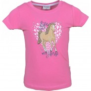 Preisvergleich für Oberteile: T-Shirt  pink Gr. 92/98 Mädchen Kleinkinder