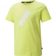 Preisvergleich für Oberteile: T-Shirt POWER LOGO  gelb Gr. 104 Jungen Kleinkinder