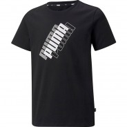 Preisvergleich für Oberteile: T-Shirt POWER LOGO  schwarz Gr. 110 Jungen Kleinkinder