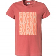 Preisvergleich für Oberteile: T-Shirt Regular fit  hellrot Gr. 164/170 Mädchen Kinder