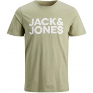 Preisvergleich für Oberteile: T-Shirt Regular fit JJECORP  grün Gr. 140 Jungen Kinder