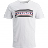 Preisvergleich für Oberteile: T-Shirt Regular fit JJECORP  weiß Gr. 176 Jungen Kinder