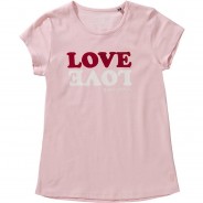 Preisvergleich für Oberteile: T-Shirt  rosa Gr. 134/140 Mädchen Kinder