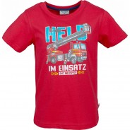 Preisvergleich für Oberteile: T-Shirt  rot Gr. 116/122 Jungen Kinder