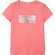 Preisvergleich für Oberteile: T-Shirt SEQUINS  pink Gr. 152 Mädchen Kinder