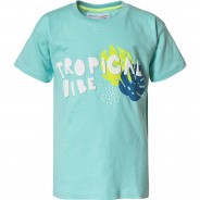 Preisvergleich für Oberteile: T-Shirt SLUB T  blau Gr. 116/122 Jungen Kinder
