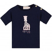 Preisvergleich für Oberteile: T-Shirt Sophie la Girafe T-Shirts  blau Gr. 62 Mädchen Kinder