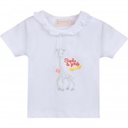 Preisvergleich für Oberteile: T-Shirt Sophie la Girafe T-Shirts  weiß Gr. 86 Mädchen Kinder