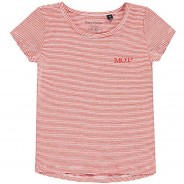 Preisvergleich für Oberteile: T-Shirt stripped T-Shirts  rot/orange Gr. 92 Mädchen Kleinkinder
