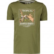 Preisvergleich für Oberteile: T-Shirt T-Shirts  grün Gr. 116/122 Mädchen Kinder