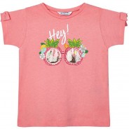 Preisvergleich für Oberteile: T-Shirt T-Shirts  rosa Gr. 104 Mädchen Kleinkinder