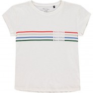 Preisvergleich für Oberteile: T-Shirt T-Shirts  weiß Gr. 134/140 Mädchen Kleinkinder