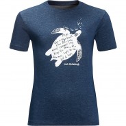 Preisvergleich für Oberteile: T-Shirt TURTLE T K  dunkelblau Gr. 176 Mädchen Kinder