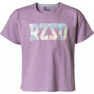 Preisvergleich für Oberteile: T-Shirt  violett Gr. 140 Mädchen Kinder
