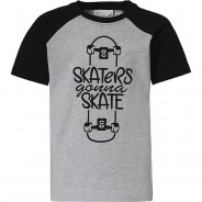 Preisvergleich für Oberteile: T-Shirt  von ZAB kids grau Gr. 164/170 Jungen Kinder