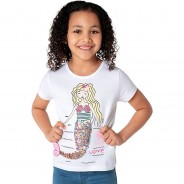 Preisvergleich für Oberteile: T-Shirt  von ZAB kids weiß Gr. 140/146 Mädchen Kinder