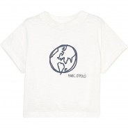 Preisvergleich für Oberteile: T-Shirt  weiß Gr. 116/122 Mädchen Kinder