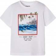 Preisvergleich für Oberteile: T-Shirt  weiß Gr. 122 Jungen Kinder