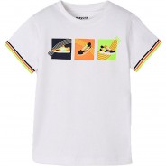 Preisvergleich für Oberteile: T-Shirt  weiß Gr. 122 Jungen Kinder