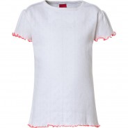 Preisvergleich für Oberteile: T-Shirt  weiß Gr. 128/134 Mädchen Kinder