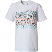 Preisvergleich für Oberteile: T-Shirt  weiß Gr. 140 Jungen Kinder