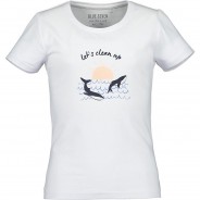 Preisvergleich für Oberteile: T-Shirt  weiß Gr. 140 Mädchen Kinder