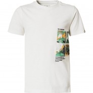 Preisvergleich für Oberteile: T-Shirt  weiß Gr. 140/146 Jungen Kinder