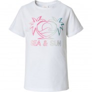 Preisvergleich für Oberteile: T-Shirt  weiß Gr. 92/98 Mädchen Kinder