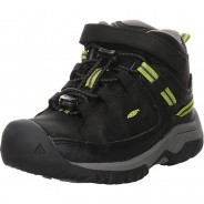 Preisvergleich für Schuhe: Jungen Stiefel Schuhe Targhee Mid Boots Kinderschuhe Synthetikkombination uni Outdoorschuhe schwarz Gr. 35 Jungen Kinder