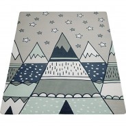 Preisvergleich für Heimtextilien: Teppich CHI 553 grau Gr. 80 x 80
