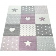 Preisvergleich für Heimtextilien: Teppich COS 339 lila Gr. 160 x 230