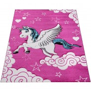 Preisvergleich für Heimtextilien: Teppich DIA 640 fuchsia Gr. 80 x 150