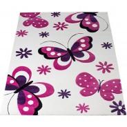 Preisvergleich für Heimtextilien: Teppich DIA 772 creme/rosa Gr. 130 x 130