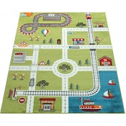 Preisvergleich für Heimtextilien: Teppich ECE 994 grün Gr. 230 x 300