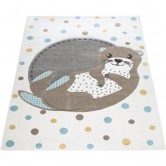 Preisvergleich für Heimtextilien: Teppich ELA 218 lila-kombi Gr. 120 x 170