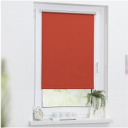 Preisvergleich für Heimtextilien: Thermo-Rollo Klemmfix, ohne Bohren, Verdunkelung Rollos terrakotta Gr. 80 x 150